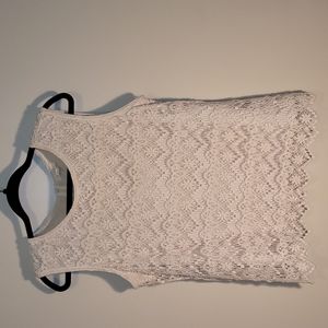 Beautiful intricate cotton sleeveless top.